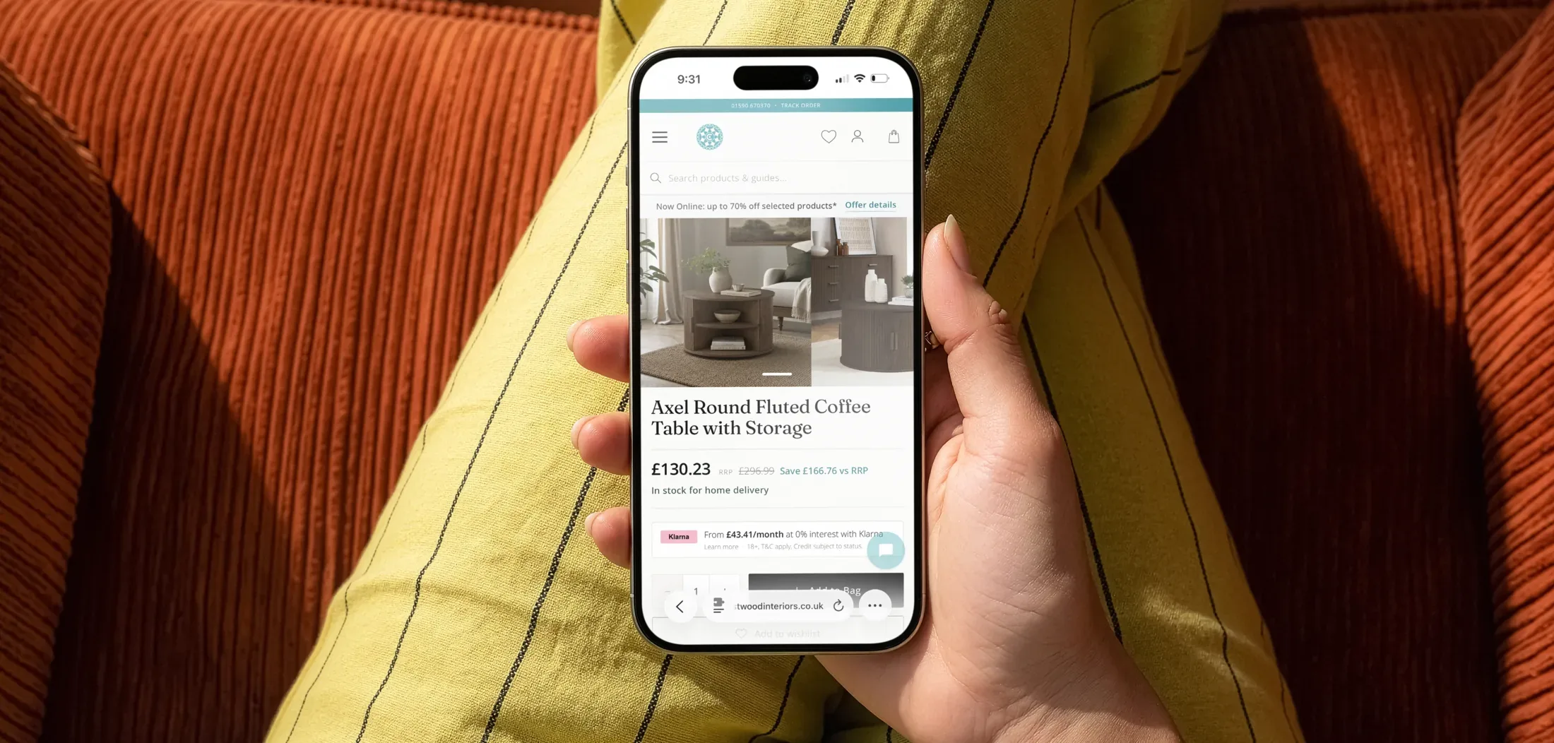 Crestwood Interiors rebrand and website for nationwide interiors retail